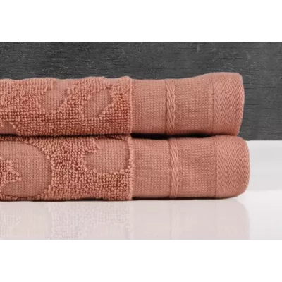 Махровое полотенце Sofi De Marko “Tiger” (чайная роза), 70x140