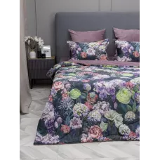 Комплект с одеялами KAZANOV.A “Касабланка” роза антика (египетский хлопок-велюр), семейный