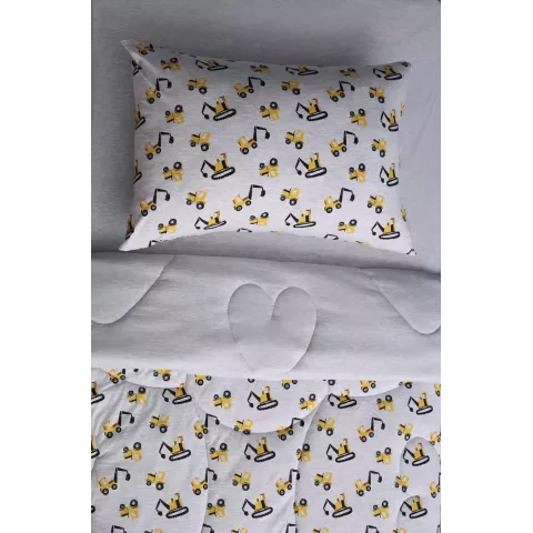 Комплект с одеялом Sofi De Marko "Funny kids" №12, 1.5 спальный