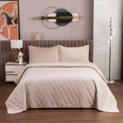 Покрывало Sofi De Marko “Деметра” (светло-бежевая), 240x260