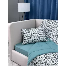 Комплект с одеялом Sofi De Marko "Funny kids" №8, 1.5 спальный