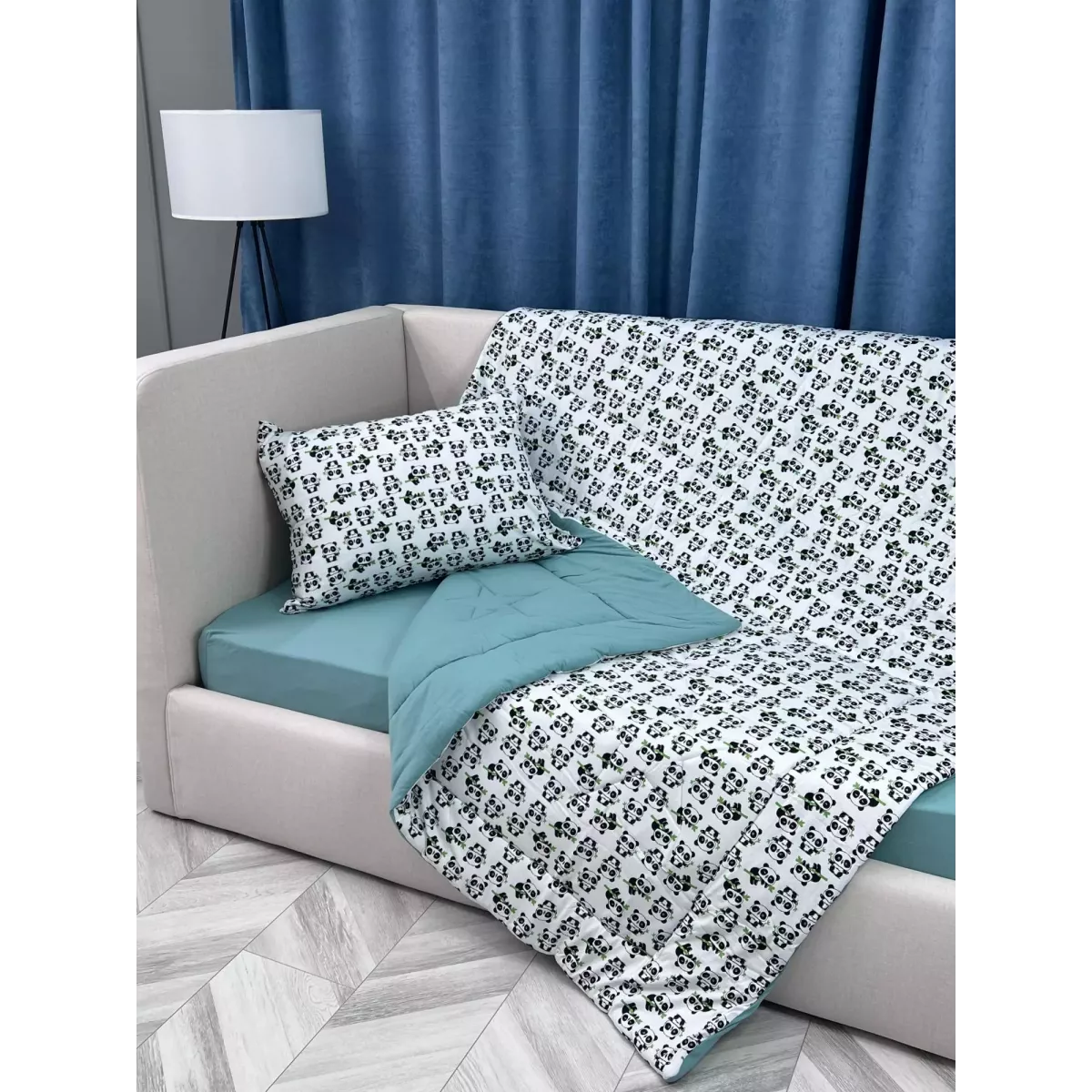 Комплект с одеялом Sofi De Marko "Funny kids" №8, 1.5 спальный