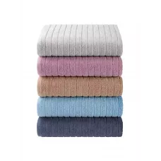 Махровое банное полотенце Волшебная ночь ”Wave” (маренго), 70х140