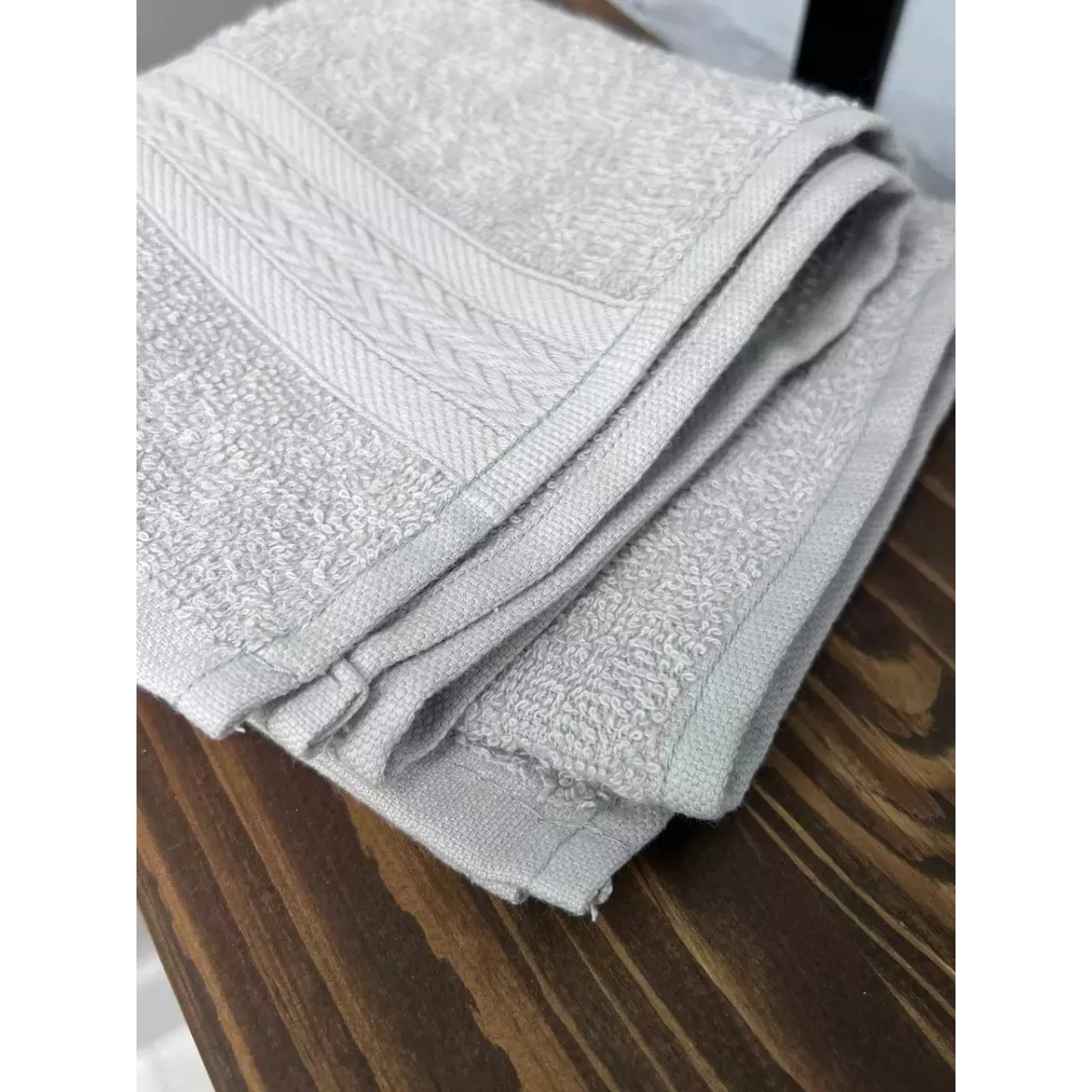 Махровое полотенце Comfort Life “Утро” (платина), 70×130