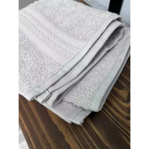 Махровое полотенце Comfort Life “Утро” (платина), 70×130