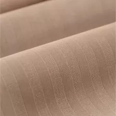 Комплект постельного белья Волшебная ночь Stripe "Caramel mousse", евро