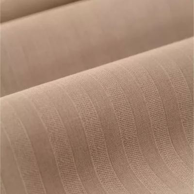 Комплект постельного белья Волшебная ночь Stripe "Caramel mousse", евро