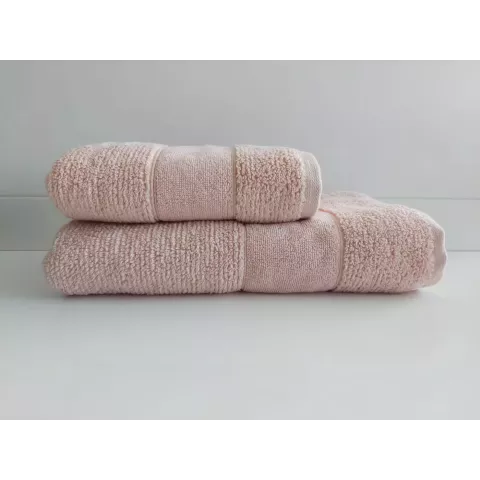 Махровое лицевое полотенце Sofi De Marko “Ronald” (персик), 50х90