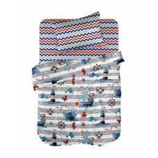 Комплект постельного белья "WENGE" kids (Sea travel), 1.5 спальный