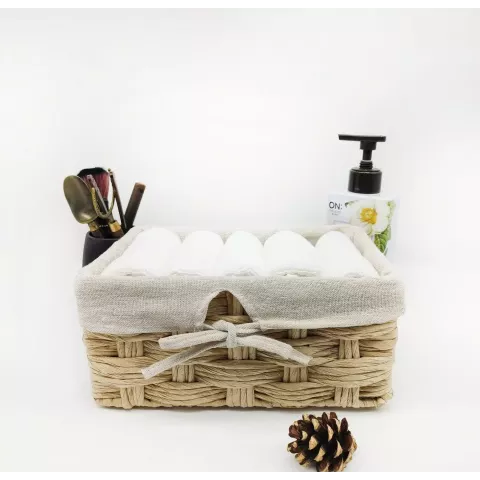 Комплект полотенец Sofi de marko “Дэйзи” (белый), 30х50 см (5 шт.)