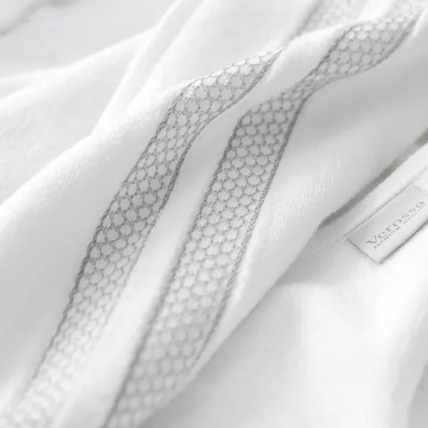 Махровое банное полотенце Verossa “Reticolo” (белый), 70х130