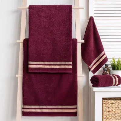 Махровое полотенце Самойловский текстиль "Исландия" (темно-бордовый), 100х150
