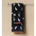 Махровое полотенце Sofi De Marko “Kitty” (черное), 50x90