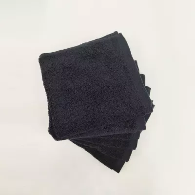 Комплект полотенец Sofi de marko “Бруна” (черный), 30x30 (6 шт)