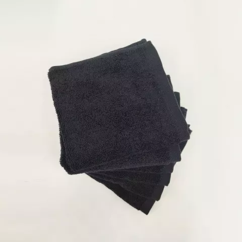 Комплект полотенец Sofi de marko “Бруна” (черный), 30x30 (6 шт)