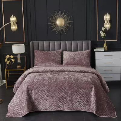 Покрывало Sofi De Marko “Фернанд” (пепел роза), 240x260