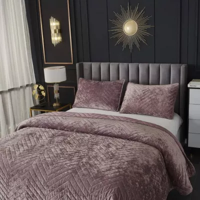 Покрывало Sofi De Marko “Фернанд” (пепел роза), 240x260