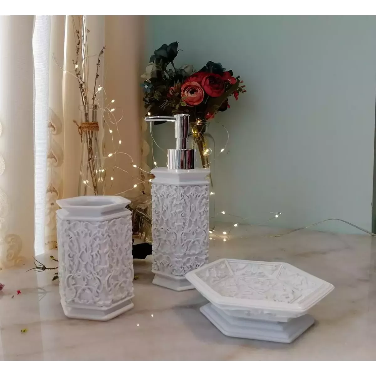 Набор для ванной Sofi de Marko “№36” (белый)