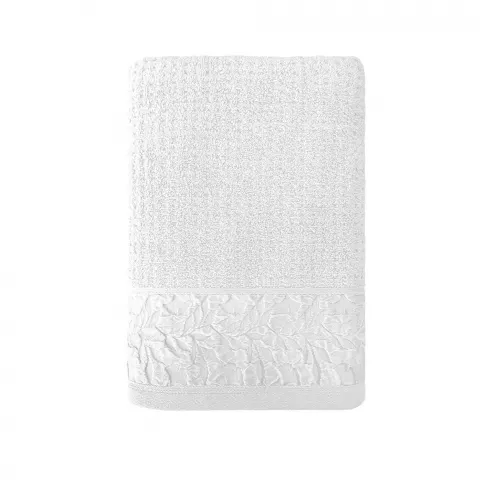 Махровое лицевое полотенце Verossa “Clematis” (Белый), 50х90