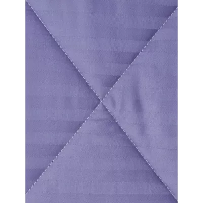 Комплект с одеялом KAZANOV.A Stripe Cotton "Hotel" (аметист платина), евро