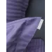 Комплект с одеялом KAZANOV.A Stripe Cotton "Hotel" (аметист платина), евро