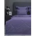 Комплект с одеялом KAZANOV.A Stripe Cotton "Hotel" (аметист платина), евро