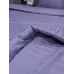 Комплект с одеялом KAZANOV.A Stripe Cotton "Hotel" (аметист платина), евро
