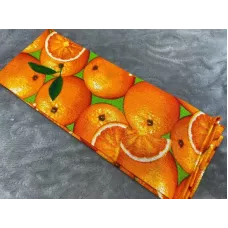 Вафельное полотенце Солнечный Дом "Апельсины", 40х70