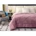 Двустороннее одеяло полуторное Sofi De Marko «Монако» лиловый (велюр-сатин) 160х220