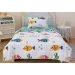 Комплект с одеялом Sofi De Marko "Аквариум" (белый), 1.5 спальный