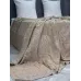 Махровое покрывало Karteks "Venesia" жаккард (бежевый), 160х220