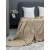 Махровое покрывало Karteks "Venesia" жаккард (бежевый), 160х220