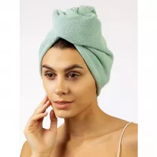 Полотенце для сушки волос Sofi De Marko "Beatrice" (морская волна), 26х58см