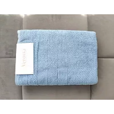 Махровое полотенце Verossa “Milano” (пудрово-голубой), 33х50