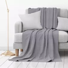 Покрывало Волшебная ночь "Рогожка" (базальт), 200х220