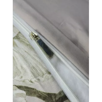 Комплект с одеялом KAZANOV.A “Хиллари” капучино (египетский хлопок-велюр), 1.5 спальный