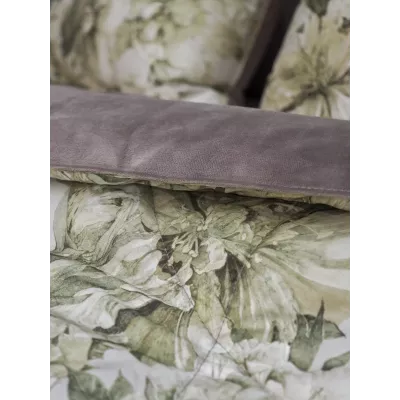 Комплект с одеялом KAZANOV.A “Хиллари” капучино (египетский хлопок-велюр), 1.5 спальный