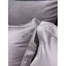 Комплект с одеялом KAZANOV.A Lindor Fluffy платина беж (египетский хлопок-велюр), евро