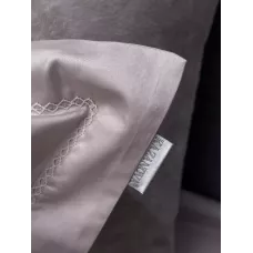 Комплект с одеялом KAZANOV.A Lindor Fluffy платина беж (египетский хлопок-велюр), евро