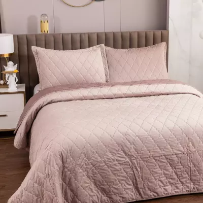 Покрывало Sofi De Marko “Деметра” (пепел роза), 240x260