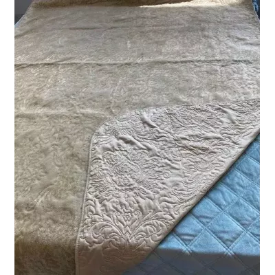 Покрывало Marianna “Elite с мехом” (крем), 160x220