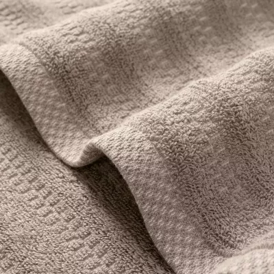 Набор полотенец Verossa "Wave&pixels" Кофе/Белый, 50х90 и 70х140