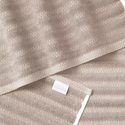 Набор полотенец Verossa "Wave&pixels" Кофе/Белый, 50х90 и 70х140