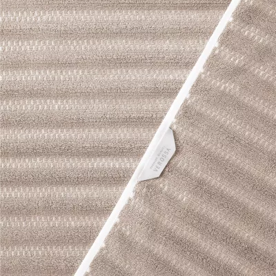 Набор полотенец Verossa "Wave&pixels" Кофе/Белый, 50х90 и 70х140