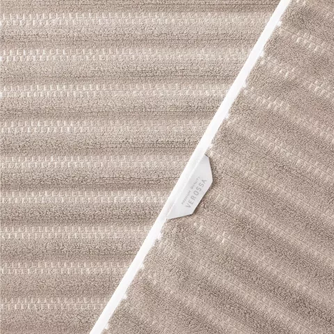 Набор полотенец Verossa "Wave&pixels" Кофе/Белый, 50х90 и 70х140