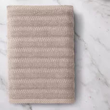 Набор полотенец Verossa "Wave&pixels" Кофе/Белый, 50х90 и 70х140