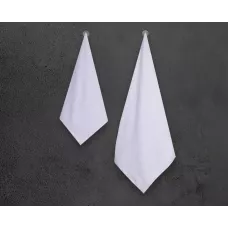 Махровое полотенце Sofi De Marko “Diamond” (белое), 70x140