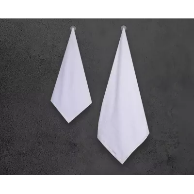 Махровое полотенце Sofi De Marko “Diamond” (белое), 50x90