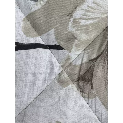 Комплект с одеялами KAZANOV.A “Азалия” латте (хлопок-велюр), семейный