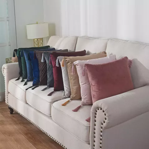 Декоративная наволочка Sofi De Marko Кэтрин (черная), 45х45